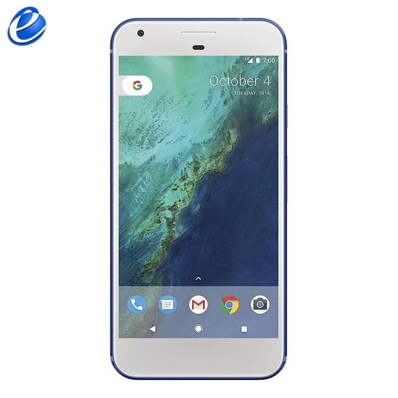 Разблокированный Google Pixel XL 5,5 ''дюйма 4 ядра с одной sim-картой 4 аппарат не привязан к оператору сотовой связи Android мобильного телефона 4 Гб Оперативная память 32 GB/128 GB Встроенная память смартфона