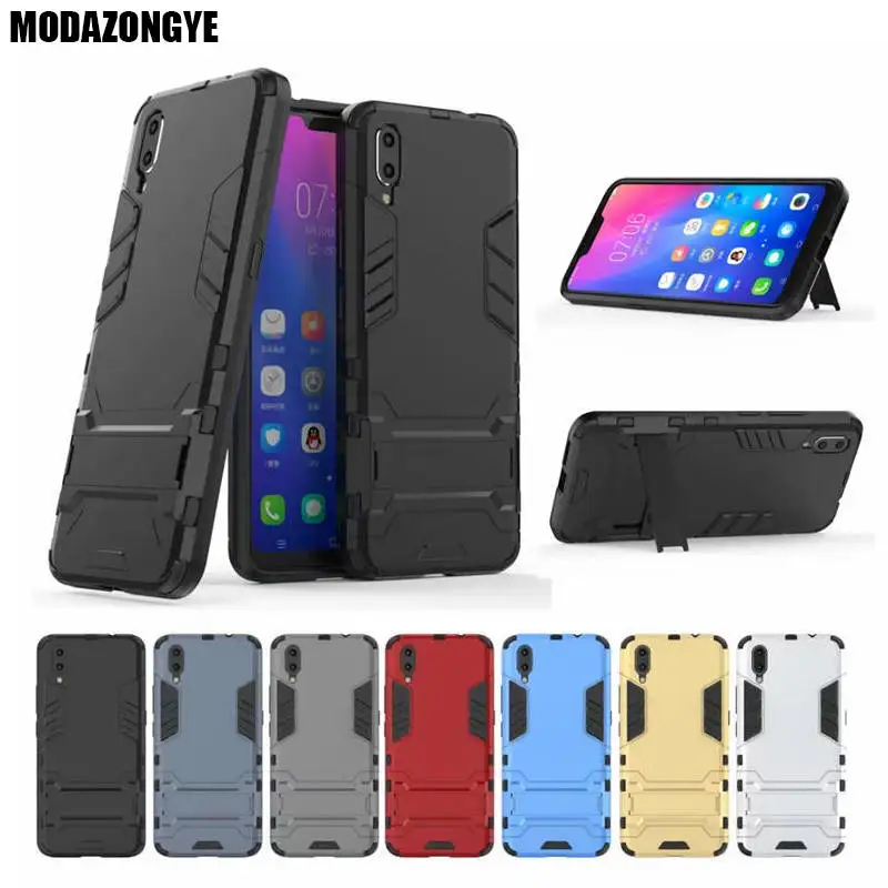 Vivo V11 Case Vivo V11 Pro Case 6.41" Hybrid Silicone + TPU Back Cover