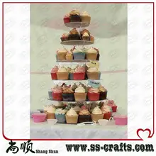 6 ярусов круглая акриловая подставка для торта для свадьбы подставка для чашек стенд вечерние украшения