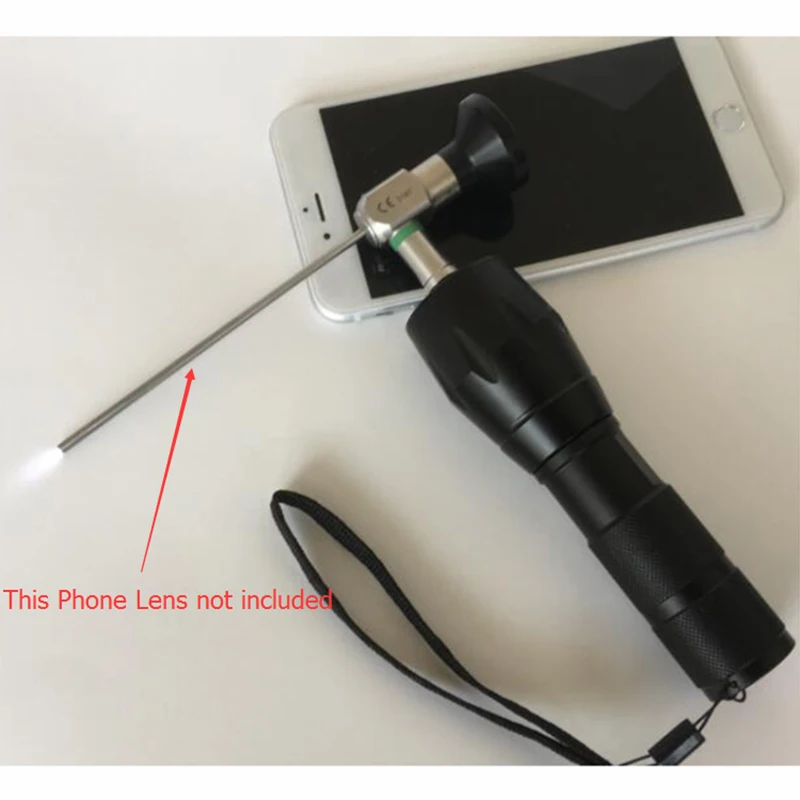  1Pcs HD 5W 6 LED Light High Power Portable Medical Endoscope Light Source Lens for Samsung Galaxy S