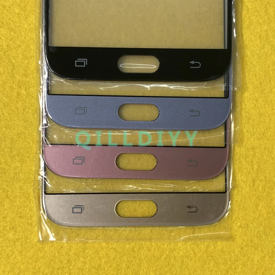 Сменное переднее Сенсорное ЖК стекло для Samsung Galaxy J7 2017 J730 J730F|Сенсорные панели