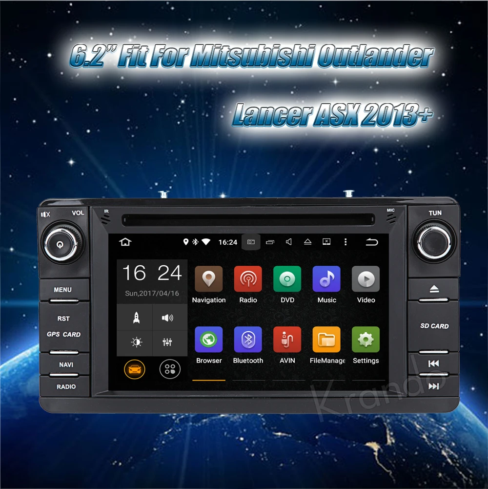 Best Krando Android 8.0 car dvd player radio gps for mitsubishi outlander asx lancer 2013-2017 dvd player navigation system wifi 4G 1 Best Krando Android 8.0 car dvd player radio gps for mitsubishi outlander asx lancer 2013-2017 dvd player navigation system wifi 4G 1