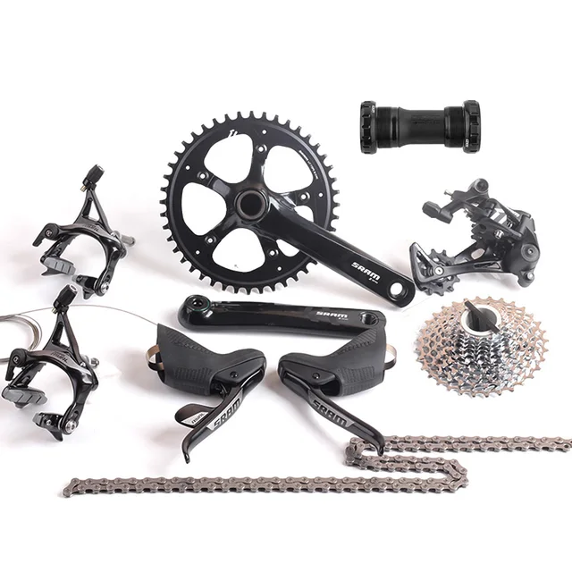 Ultegra di2 shimano groupset disc speed brake r8070 SRAM RIVAL 1 & APEX 1 11s 1x11s Road Bike Groupset 44T 170mm 11 32T 11