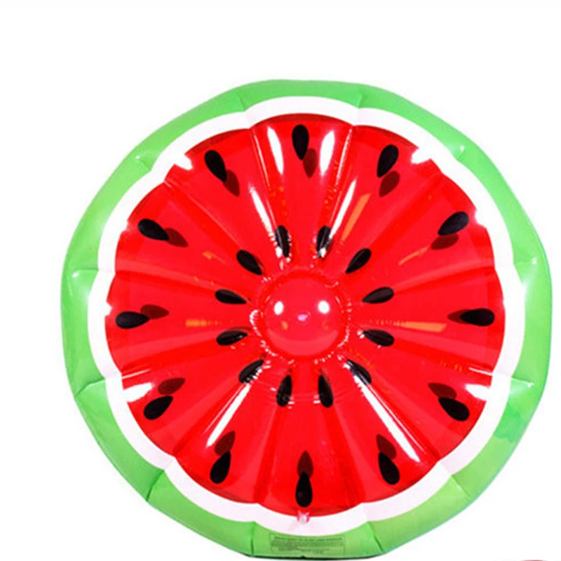  180cm Inflatable fruit Watermelon Slice Float Pool Swimming Ring Circle for Adult Kids Air Mattress Water Play beach party