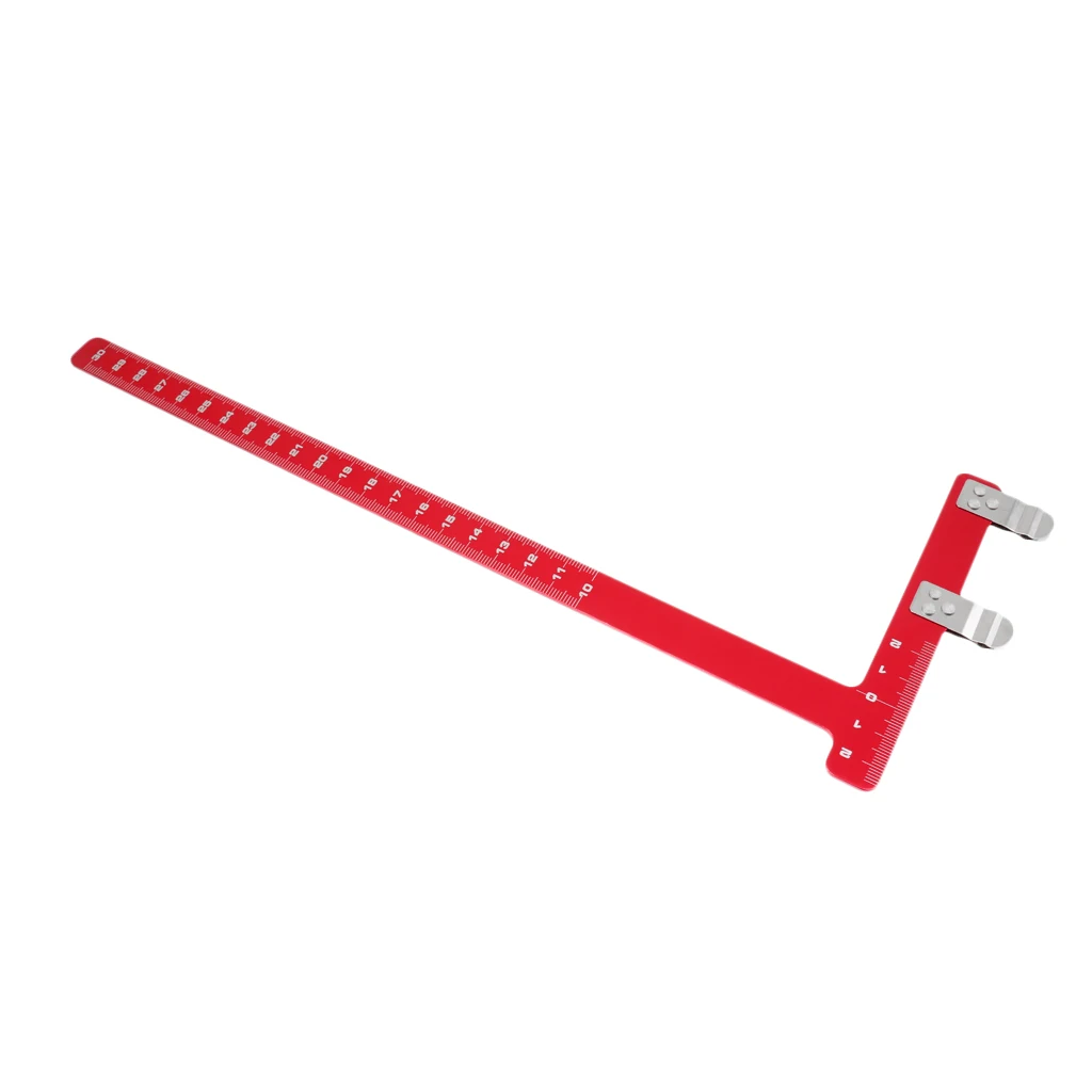 Pro Archery T Shaped Bow Square Tool for Recurve & Compound Bows Bow Square Archery Sports Arrow Tools Hunting Arrow T Ruler