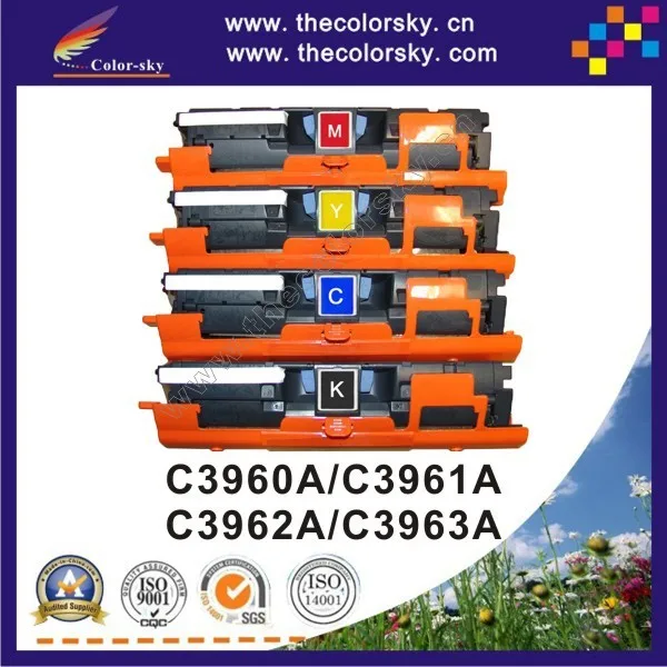 CS-H3960-3963) Печатный Топ премиум тонер-картридж для hp color LaserJet 2550 2550n 2550L 2550Ln 2820 2840 C3960A-C3963A dhl