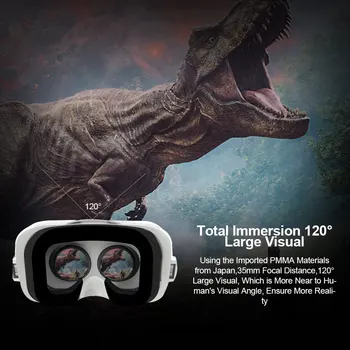 Bobovr z4 VR Box Virtual Reality Helmet Goggles 3D VR Glasses Mini Google Cardboard VR Box 2.0 BOBO VR for 4-6' Mobile Phone 5