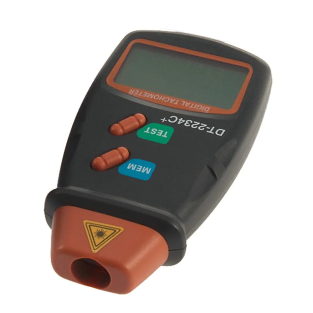 Dropshipping diagnostic-tool Digital Laser Tachometer RPM Meter Non-Contact Motor Lathe Speed Gauge Revolution Spin