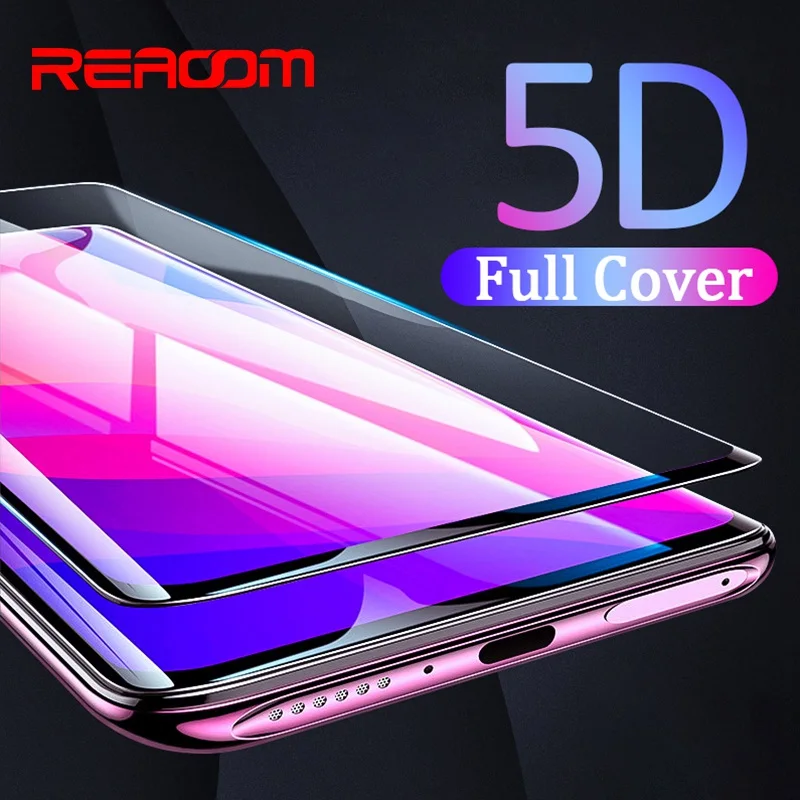 Reaoom 5D стекло для Vivo V11 V9 Nex защита экрана изогнутое полное покрытие защитное