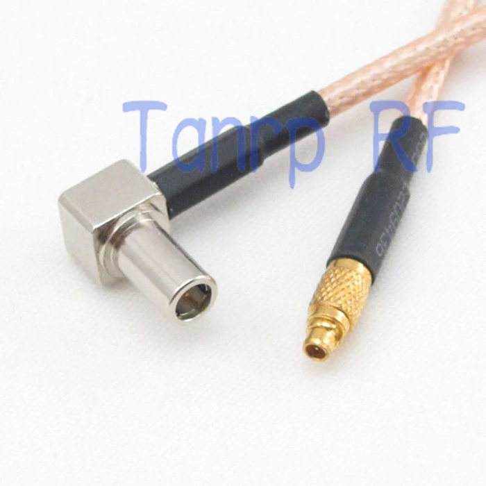 

8in MMCX male to MS147 male right angle RF adapter connector 20CM Pigtail coaxial jumper cable RG316 extension cord