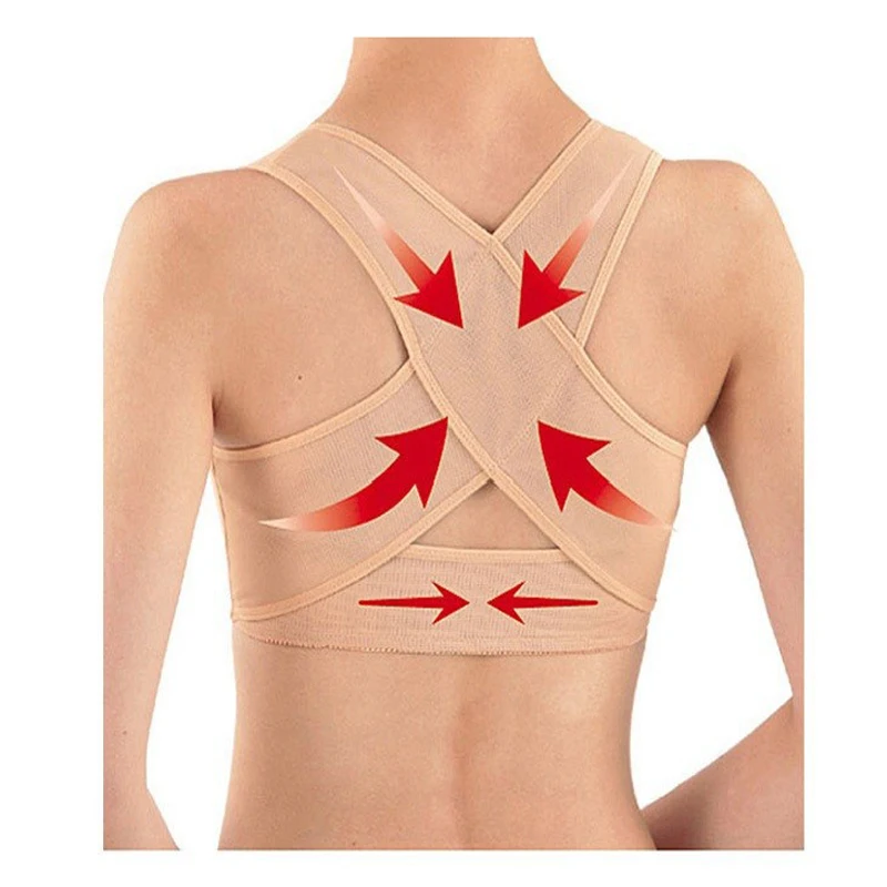 

New Back Brace Posture Correction Back Health Orthopedic Support Band Correct Rectify Posture Beauty Corset Back Belt 2017