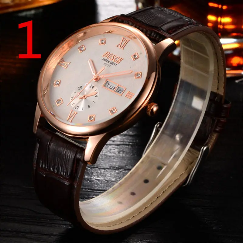 

Men's watch waterproof fashion men's 2018 new non-mechanical watch Korean version of the simple men's watch student tide new con