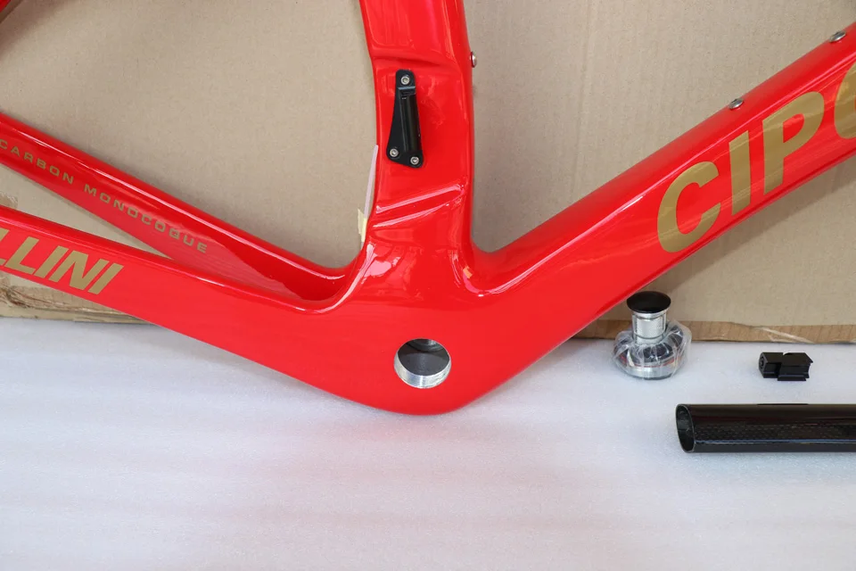 Clearance Red gold 2019 CIPOLLINI RB1K The ONE carbon frame T1100 3K Weave K29 color RB1000 Road bicycle carbon bike frame 3 Clearance Red gold 2019 CIPOLLINI RB1K The ONE carbon frame T1100 3K Weave K29 color RB1000 Road bicycle carbon bike frame 3
