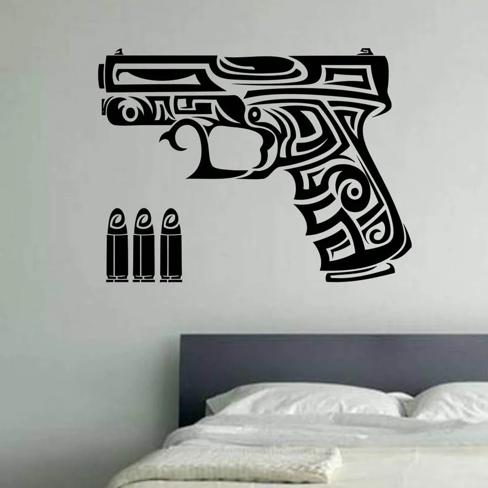 

Tribal Tatoo wall decal boys name sticker military decal teen boys room personalized vinyl wall decal Kids Room Decor 2FJ27