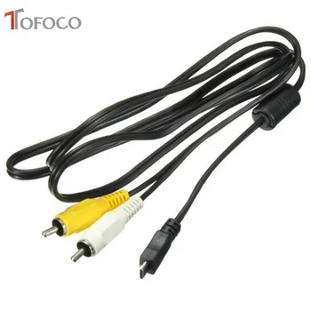 

New Micro USB Male to 2 RCA AV Adapter Cable Audio Video Cable for Mobile Phone TOFOCO