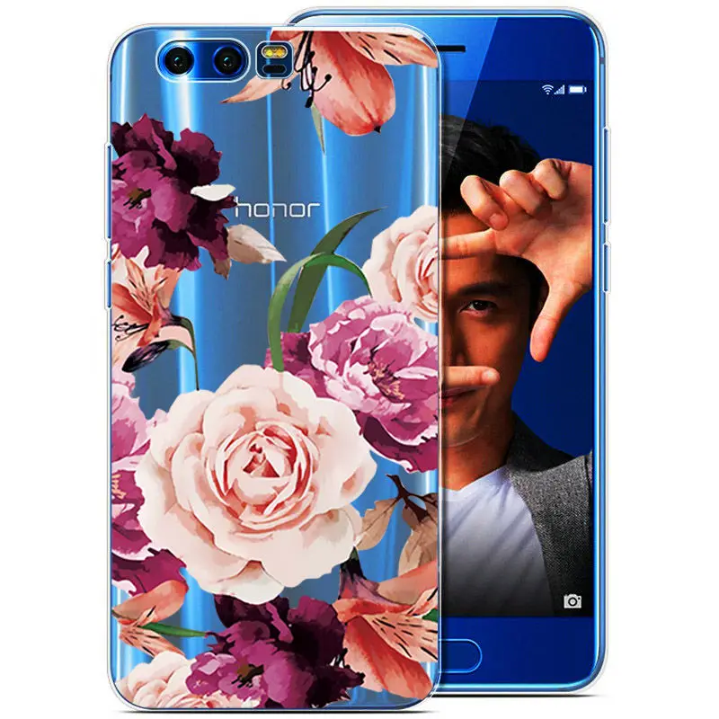 Arvin Clear Silicone Case for Huawei Honor 9 lite Soft TPU for Huawei Honor 10 V10 Protective Phone for Honor 8X 7A 7C 7X Cover (13)