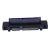 90° Angle SATA  22Pin(7+15) Male to 22Pin(7+15) Female Extender Adapter Hard Disk Port Extension ► Photo 2/6