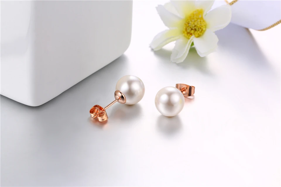 c PISSENLIT Hot Women Jewelry Statement Charming Gold Pearl Earrings pendientes mujer moda 2019 Korean Fashion Silver Stud Earring