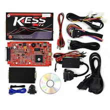 kess V5.017 V2.23 Kess V2 ECU Programming Chip Turning KTAG V7.020 RED/Green PCB car code reader no Tokens limited