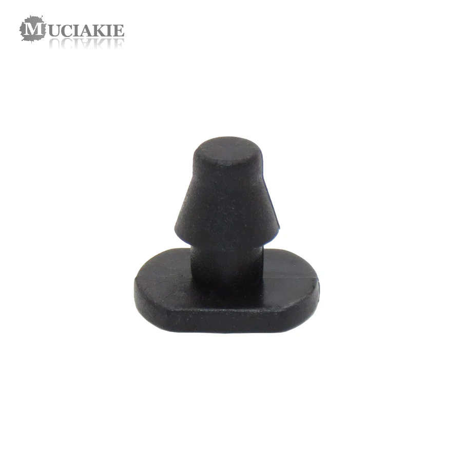 

MUCIAKIE 50PCS Plastic 4/7mm Hose End Plugs 1/4 Inch Hose Water Stop Connectors Garden Drip Irrigation System Gardening Tool