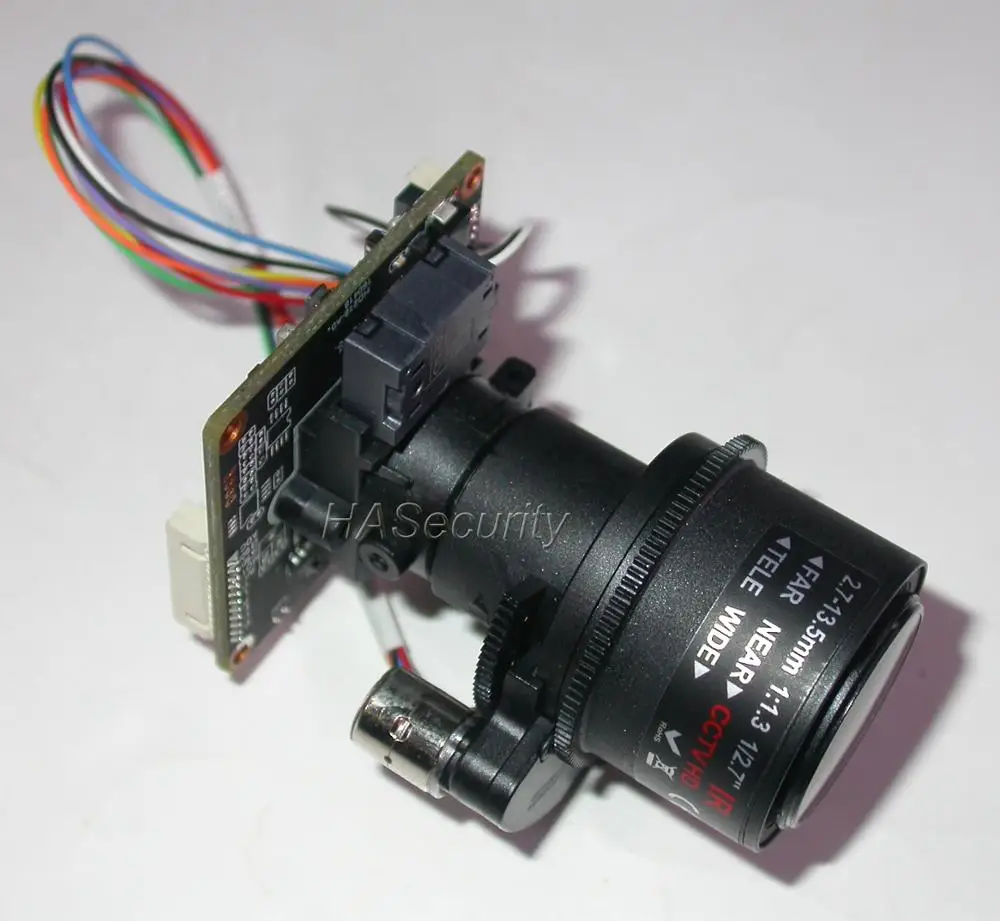 Моторизованный зум и фокусирующий объектив 2 7 13 5 мм AHD / TVI CVI CVBS 1/2.8 &quot Sony Exmor STARVIS