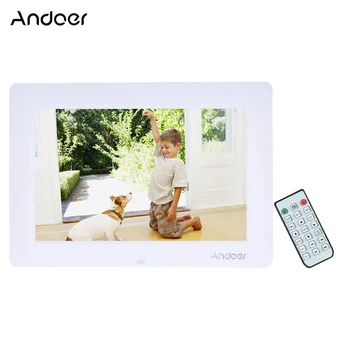

Andoer 13" HD LED Digital Photo Frame 1366*768 With Remote Control Multi-Language Support Clock Calendar MP3 MP4 Movie Player