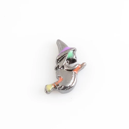 

Witch, Floating charm fit floating charm lockets, FC4099 ,10pcs/lot