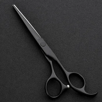 

professional Japan steel 6 inch black hair scissors cutting barber makas scissor thinning styling shears hairdressing scissors
