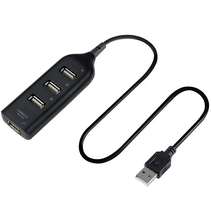 LumiParty USB 2,0 High Speed 4 Порты и разъёмы разветвитель usb-концентратор, адаптер для ПК ноутбук компьютер Тетрадь r20