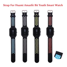 Replace Watch Straps for Original Xiaomi Huami Bip BIT PACE Lite Youth Smart Watch Double Color