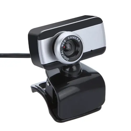 Gtfs-USB 2.0 50.0 м HD Webcam Камера веб-с микрофоном для настольных компьютеров PC ноутбук (серебро)