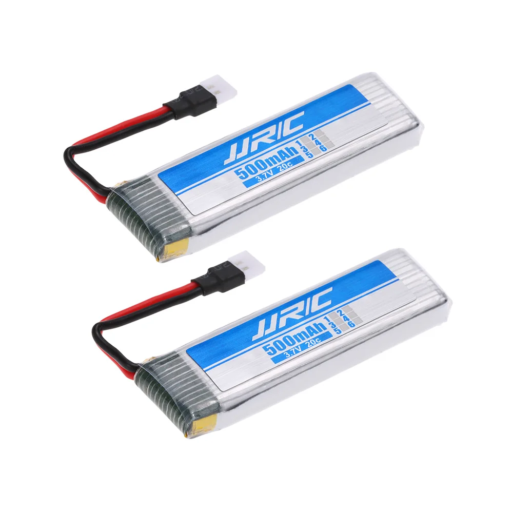 2 шт. оригинальный JJRC 3 7 V 500mAh 20C LiPo аккумулятор для H37 GoolRC T37 RC Quadcopter|lipo battery|3.7v