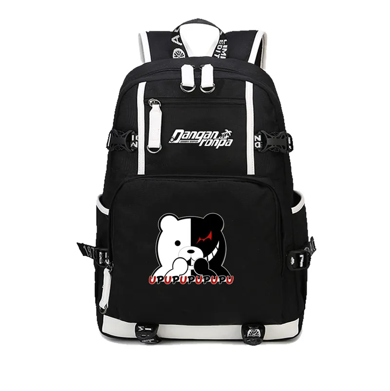 Аниме Danganronpa Dangan Ronpa медведь Монокума USB рюкзак сумки для ноутбука школьные