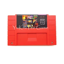 Super 100 in 1 Video Game Compilations Console Card for 16 Bit Entertainment System English Language US NTSC Version