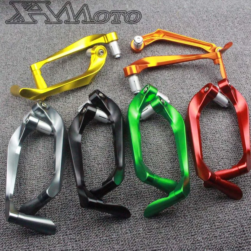 

Universal 7/8" 22mm Motorcycle Handlebar Brake Clutch Levers Protector GuardFor SUZUKI GSX-R 600 750 1000 K4 K5 K6 K7 K8 K9