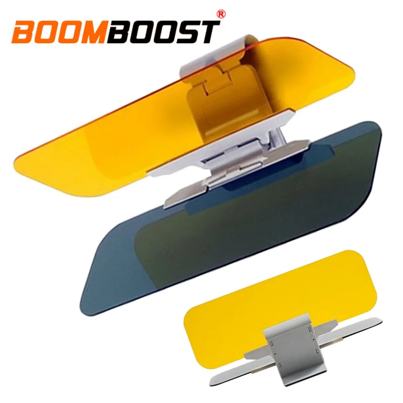 Anti Sunlight Dazzling Day Night Vision Clear View Driving Mirror Goggle HD UV Fold Flip Down Car Sun Visor |
