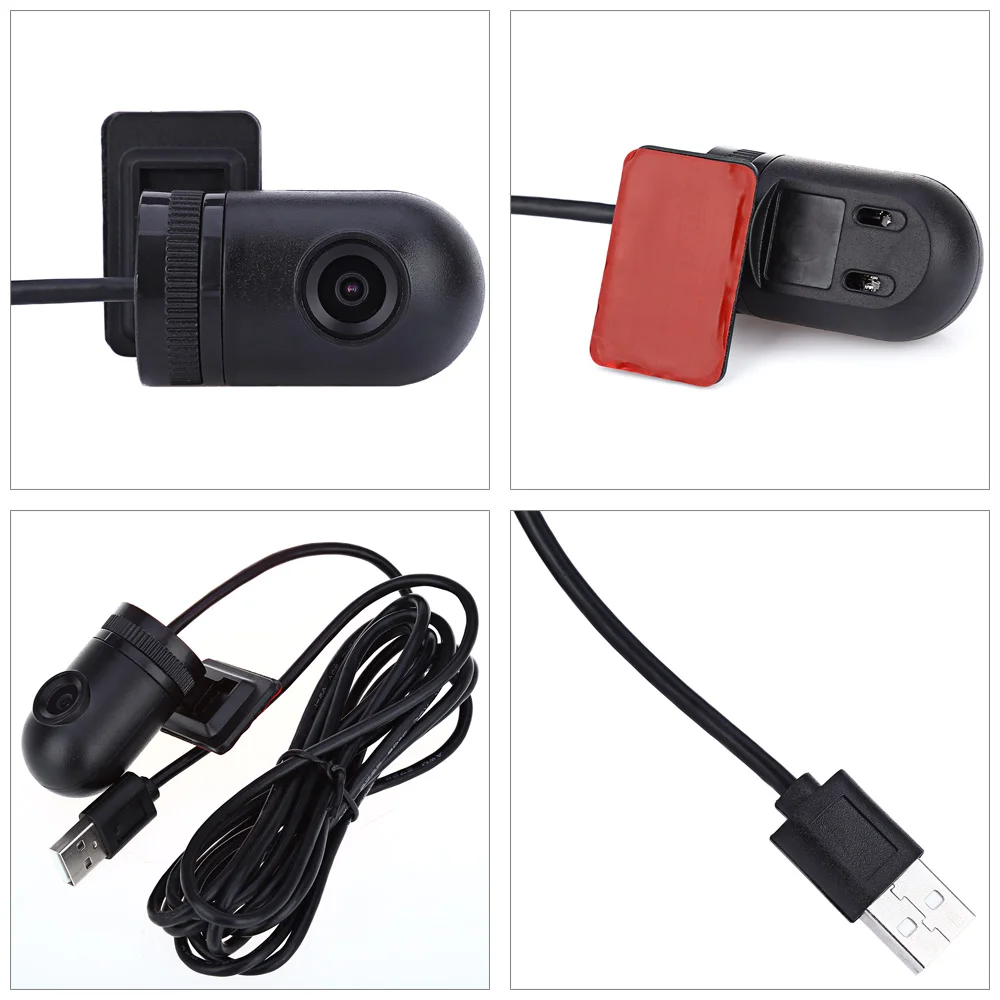 Q9 140 градусов угол заднего обзора мини фронтальный USB порт в автомобиле камера для
