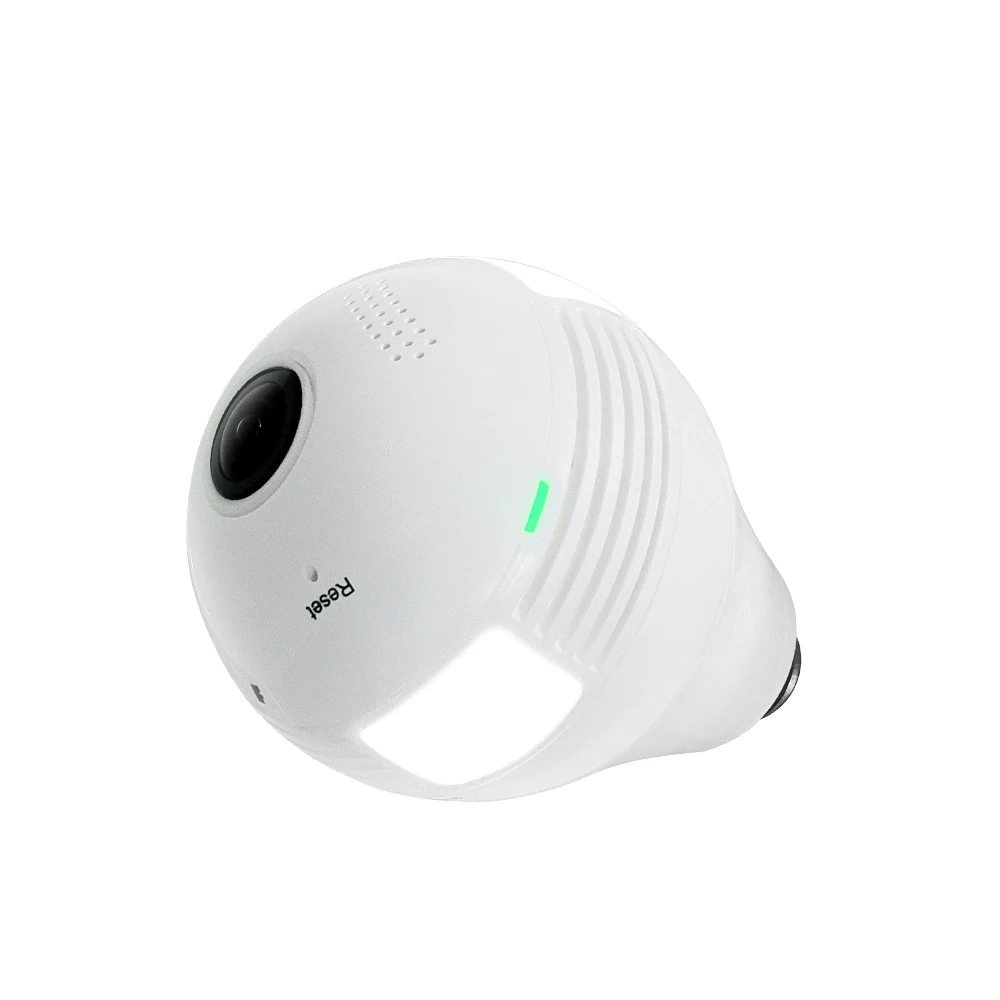1.3MP лампа беспроводная IP камера панорамная Wi Fi рыбий глаз WIFI 360 градусов Мини CCTV