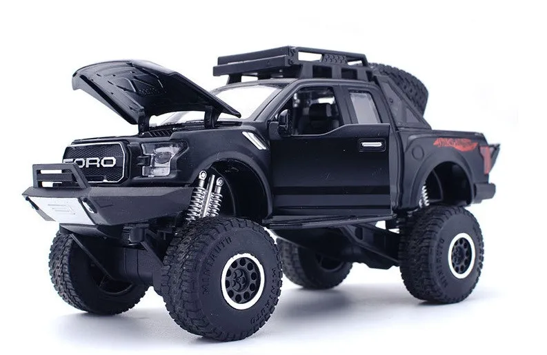 HIINST 1:32 FORD F150 Raptor пикап литой под давлением с музыкой мигающий автомобиль игрушка Подарки для детей 19MAY27 P20