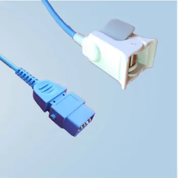 

Compatible for BCI DB9 pins Pediatric Fingerclip spo2 sensor probe pulse probe,L=3M