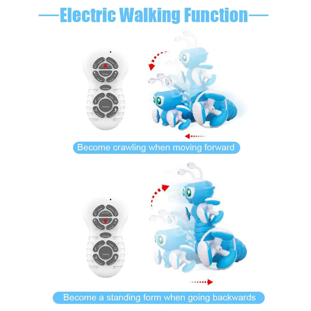Дети муравей роботизированное дистанционное управление игрушки интеллектуальная машина игрушки несколько операций программирования пение и танцы лучший партнер