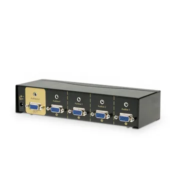 

Auto VGA switch 4 into 1, high-definition video, computer display projector sharing