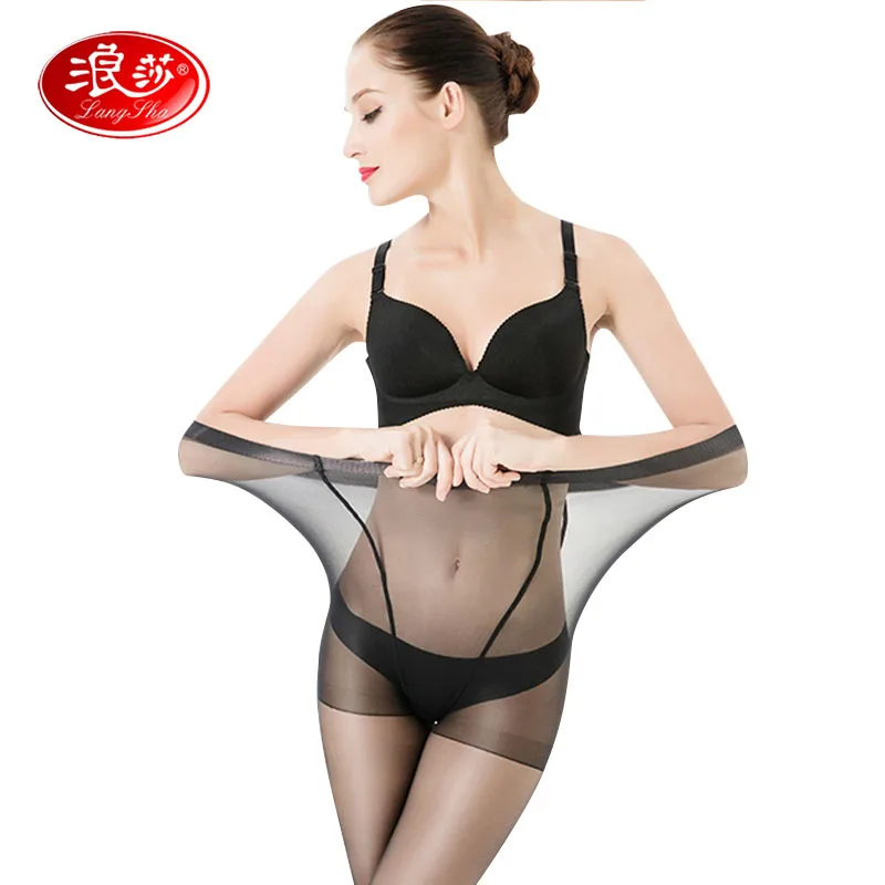 Женские ультратонкие колготки langsha с двойным шаговым швом 3 шт./лот|brand tights|langsha