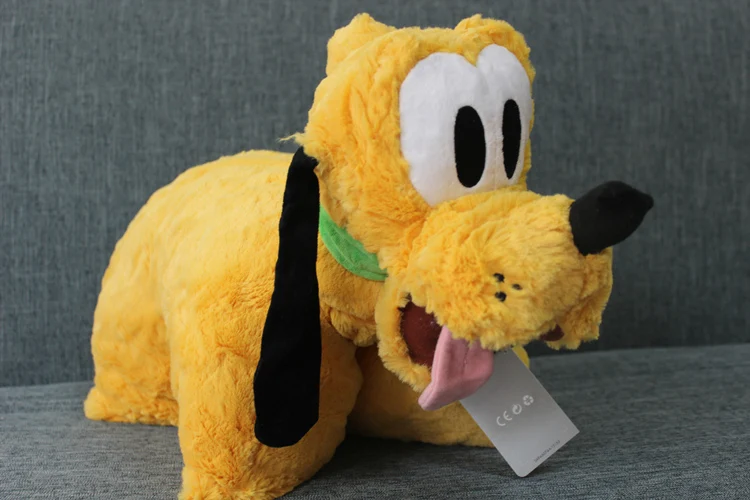 1pcs 50cm Pluto Plush Pillow Folded Plush Cushion Cute pluto Stuffed