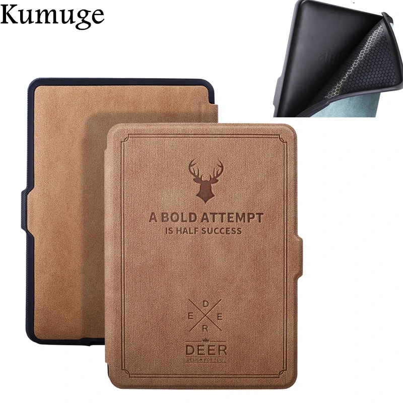 

New Case for Amazon Kindle Paperwhite 1/2/3 TPU Slicone Back Cover Case for Kindle Paperwhite 3 Tablets e-Books 6 inch Case Capa