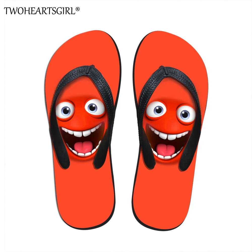 Buy Twoheartsgirl Funny Emoji Design Brand Men Flip