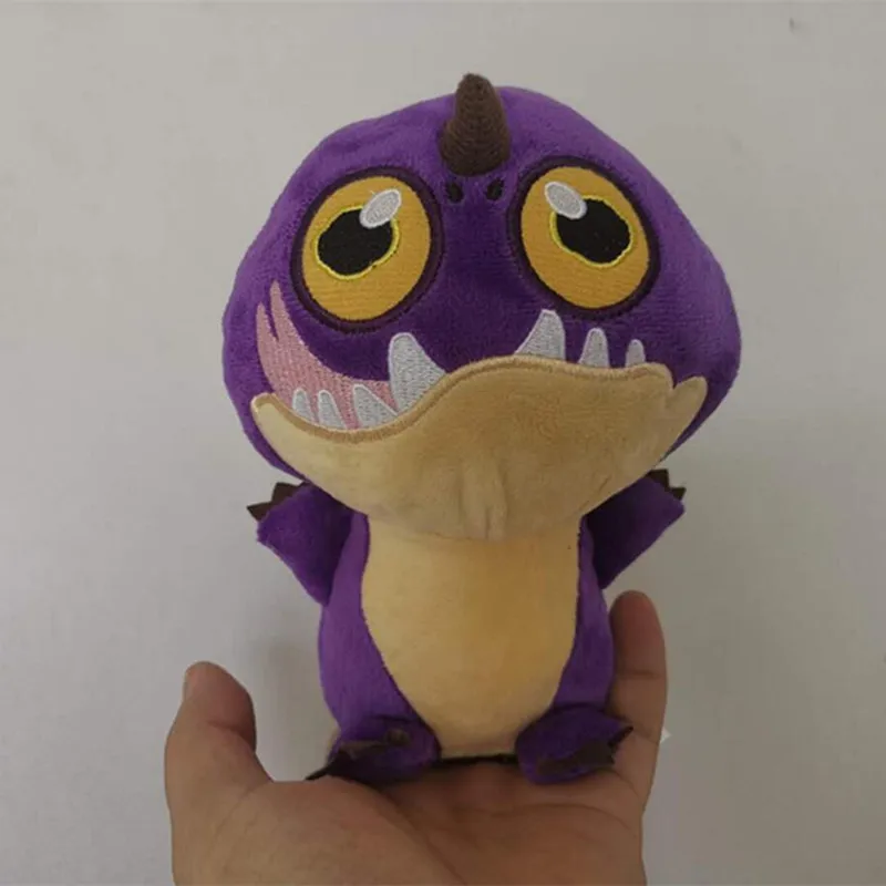 

2019 new 18cm How to Train Your Dragon 3 Plush Toy Purple dragon Light Fury Soft White Dragon Stuffed Doll