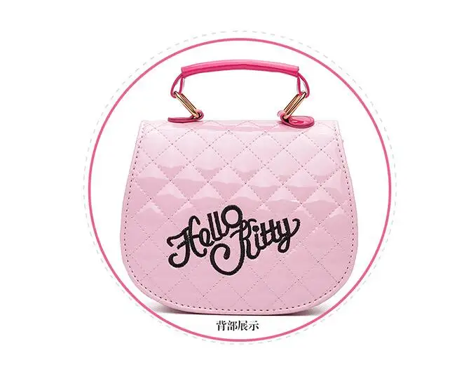 Популярная модная сумка-мессенджер с бантом hello kitty для девочек из искусственной кожи, сумка через плечо, сумки с клапаном, сумки высокого качества