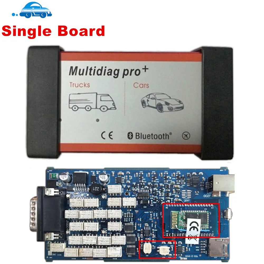 Quality A+ Single Board PCB with nec reply Multidiag pro+