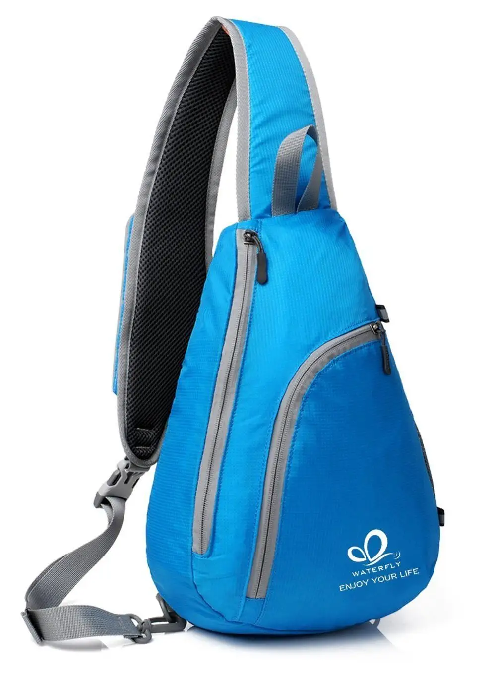 WATERFLY, лидер продаж, новинка, дорожная мягкая сумка для мальчиков и девочек, водонепроницаемая нейлоновая сумка для спорта на открытом воздухе, походов, бега, тренажерного зала, сумка на плечо - Цвет: Синий цвет